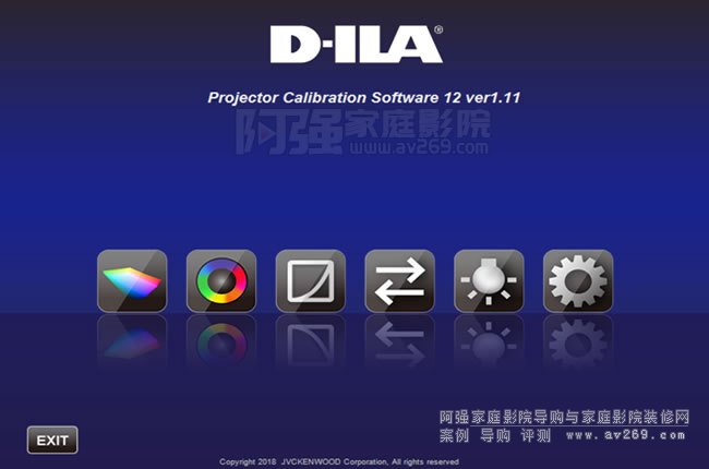 JVCͶӰC(j)Ԅ{(dio)ɫУܛProjector Calibration SoftwaredַcB