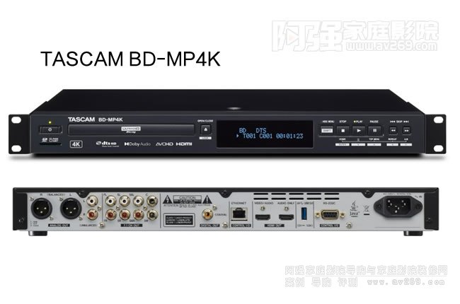 TASCAM BD-MP4K I(y)4KUHD{CB