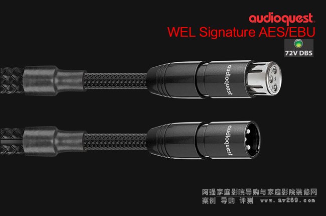 Audioquest(xin)ʥWEL Signature AES/EBU(sh)ƽ⾀(xin)